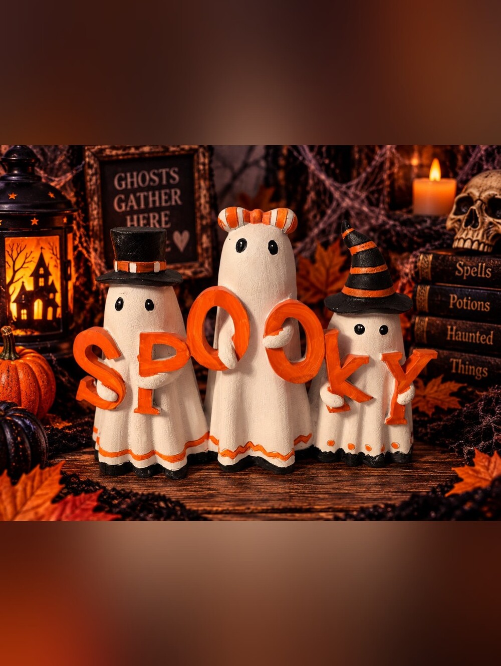 Halloween Ghost Trio